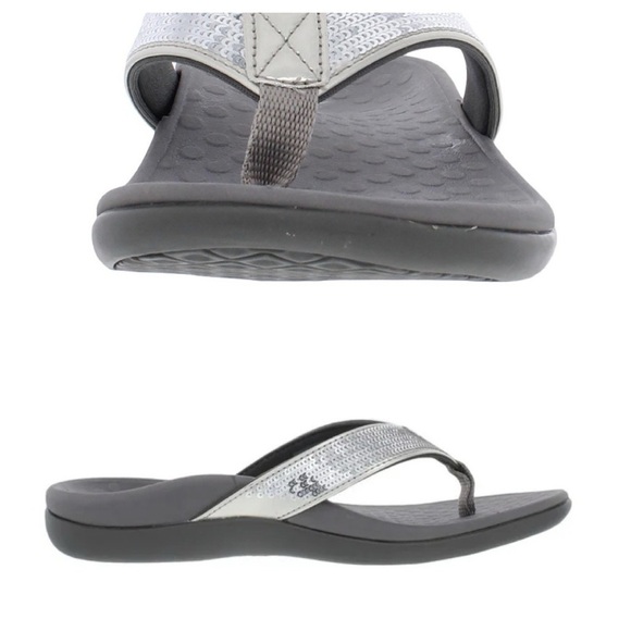 Women's Silver Sandals - Picture 1 of 10